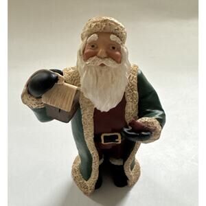 Demdaco Claus and Whiskers Home for‎ the Holidays Ginny Diezel Santa Christmas